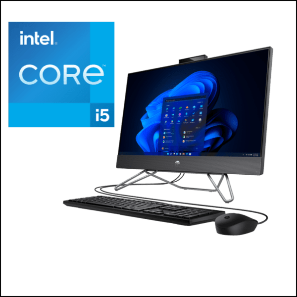 HP 24-cb1030nh Bundle All-in-One Desktop PC 12th Gen Intel® Core™ i5 (6W1A2EA)